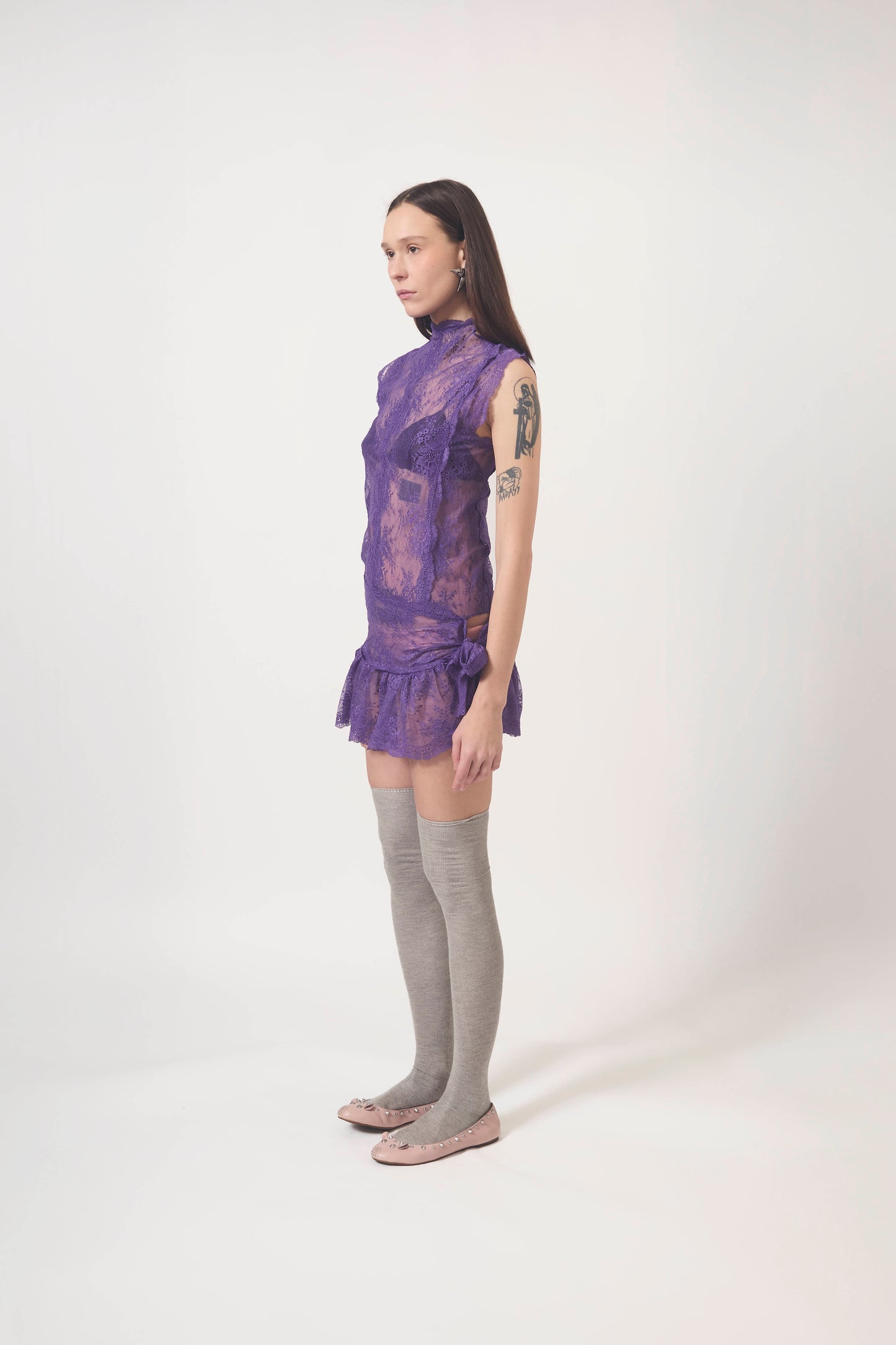 ALISSA DRESS (PURPLE)