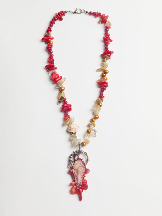 RED BOSS NECKLACE