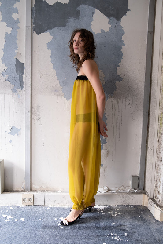 CHIFFON TUBE DRESS