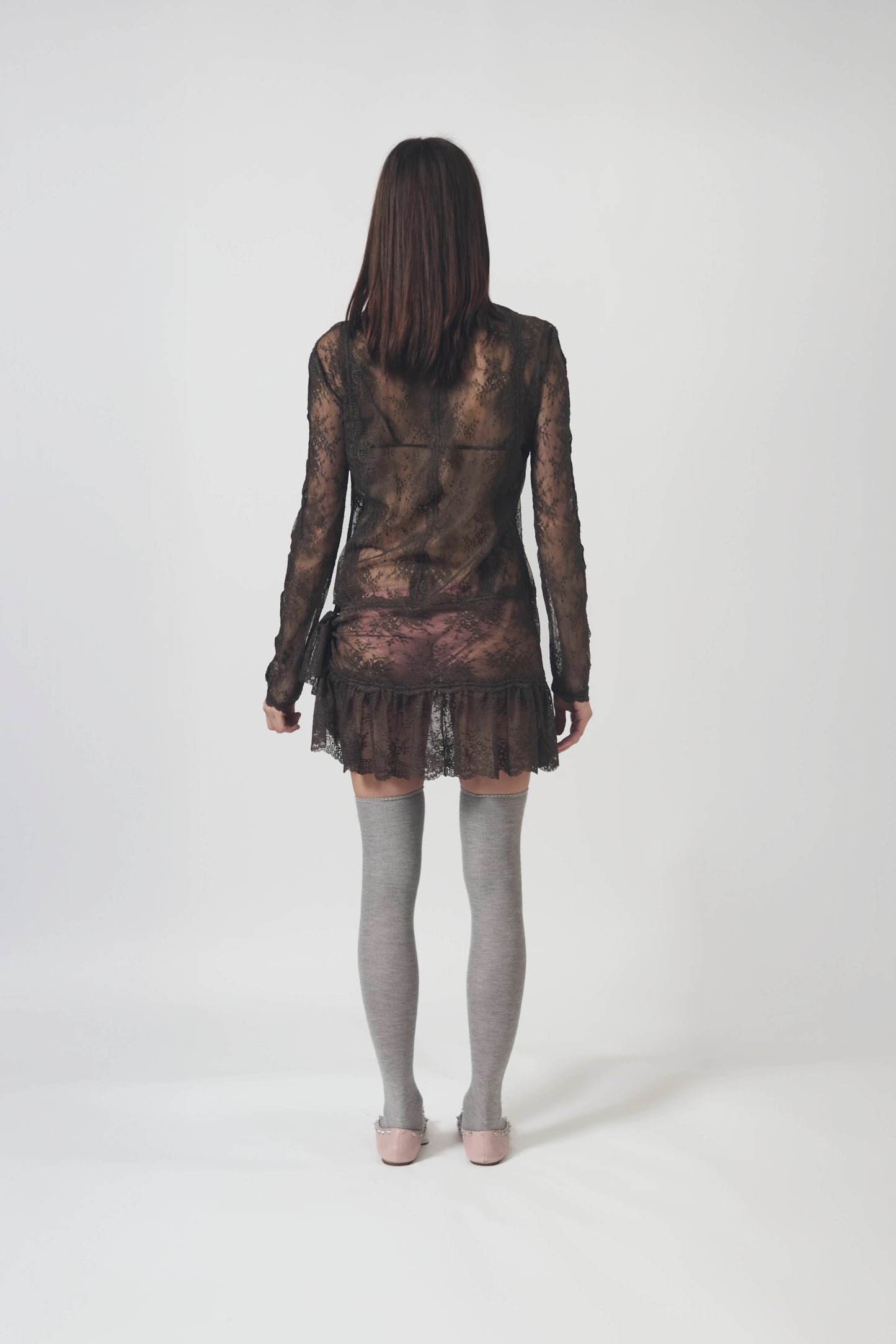 ALISSON DRESS (BROWN)