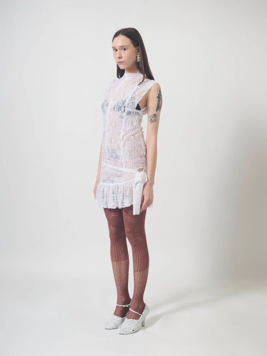ALISSA DRESS (WHITE)