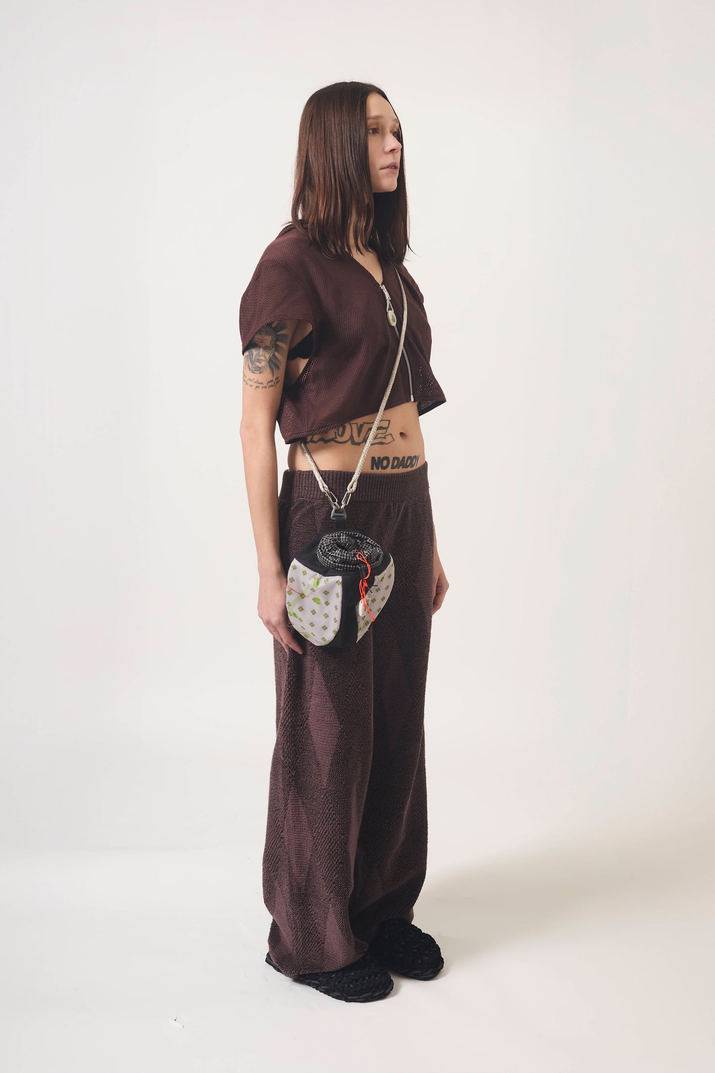 CROP MESH VEST