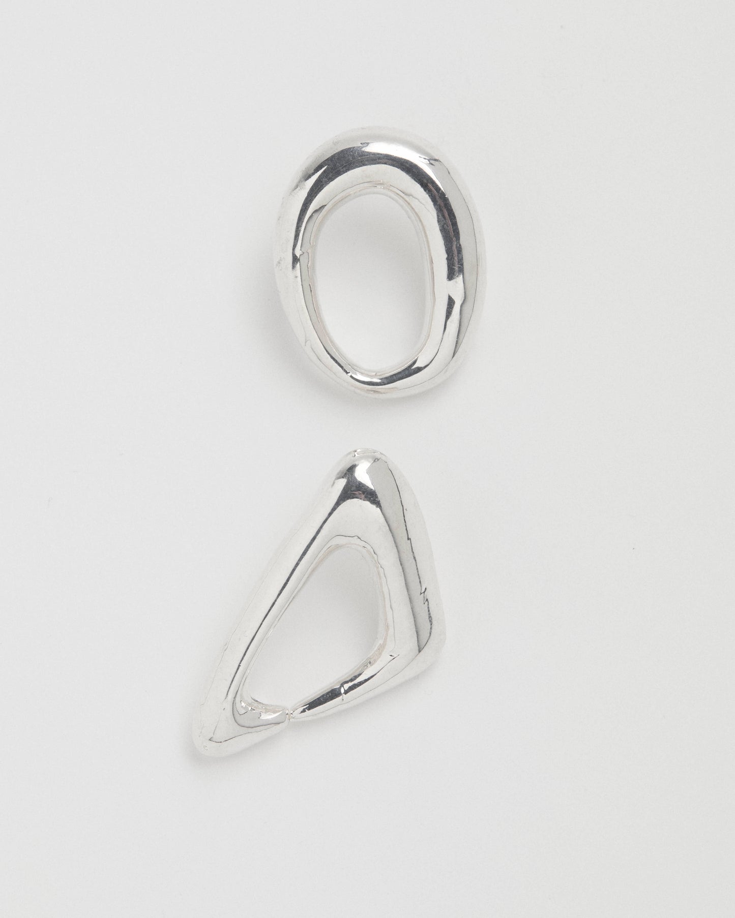 ASYMMETRICAL STUD EARRINGS