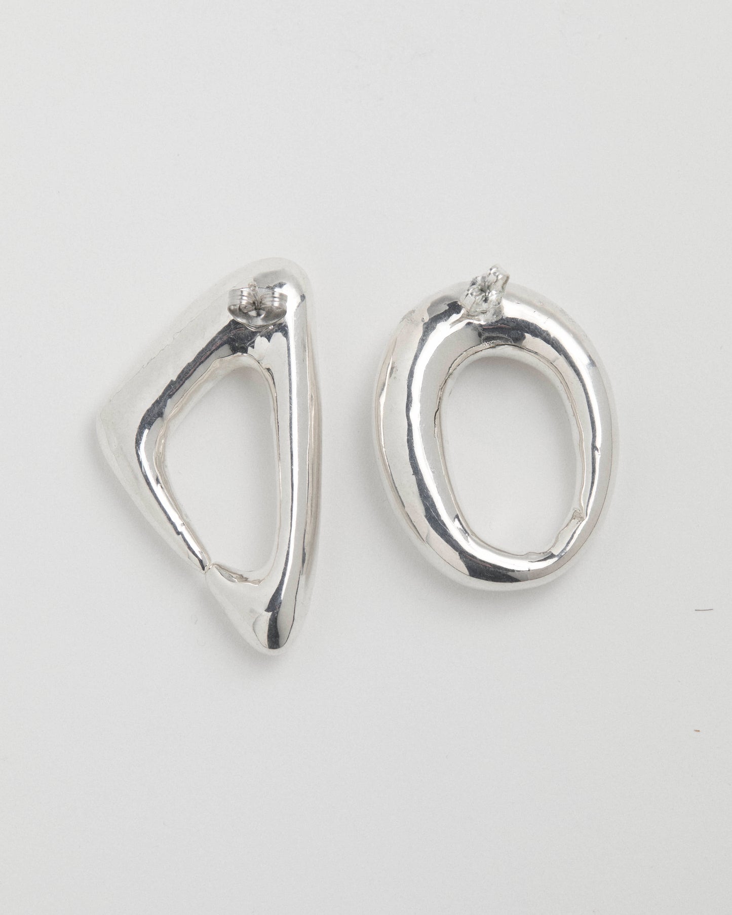 ASYMMETRICAL STUD EARRINGS