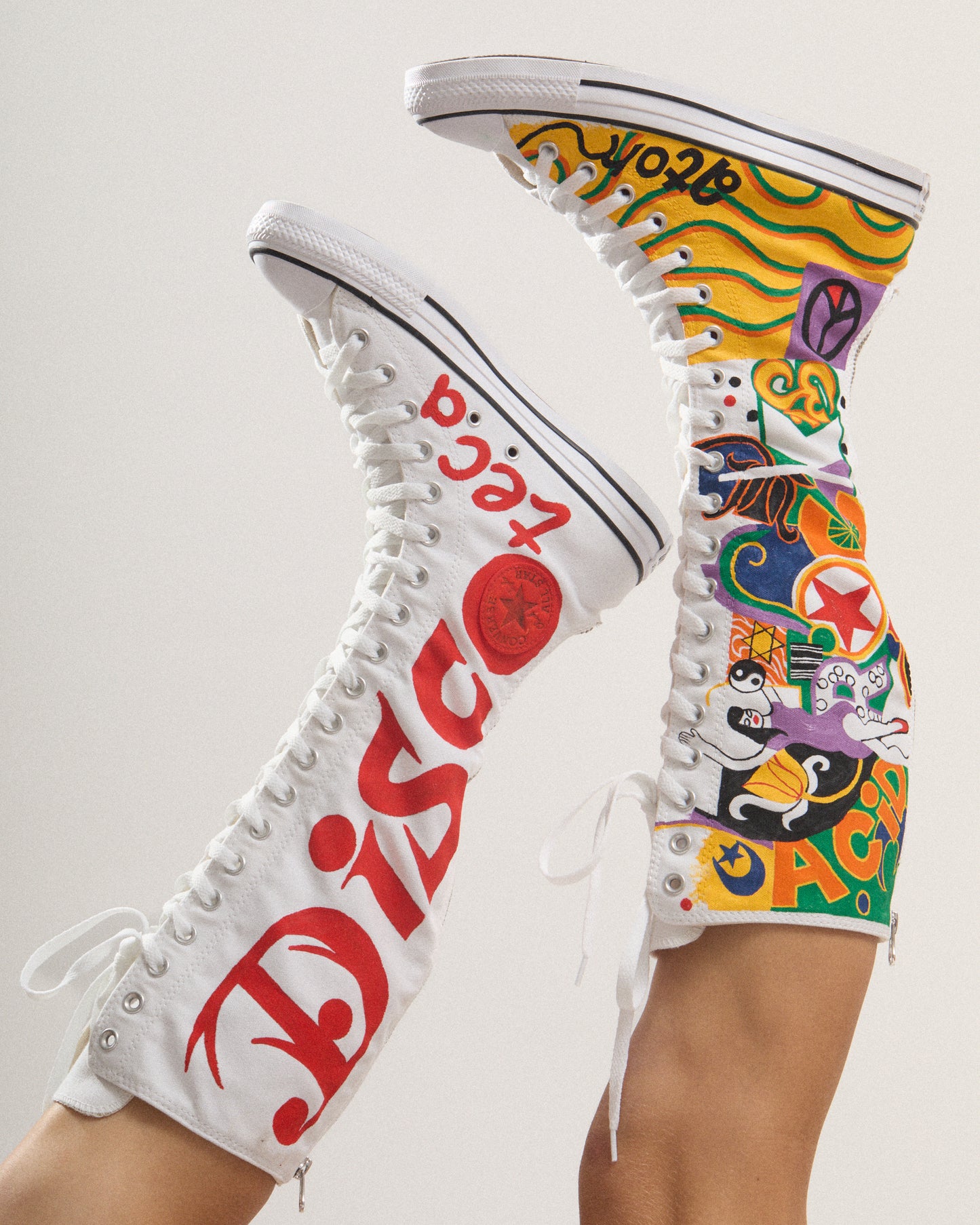 HAND PAINTED SHOES