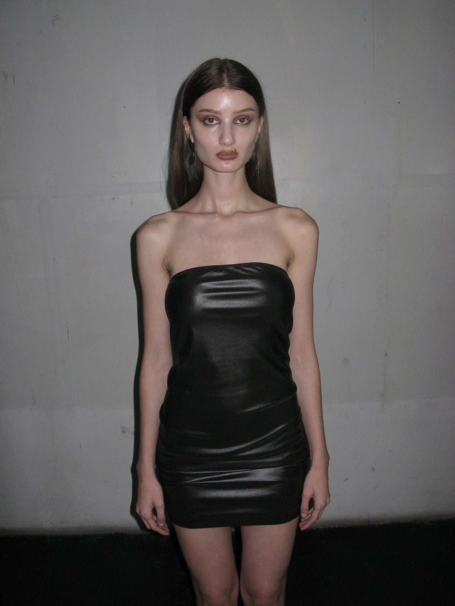 Black tube dress