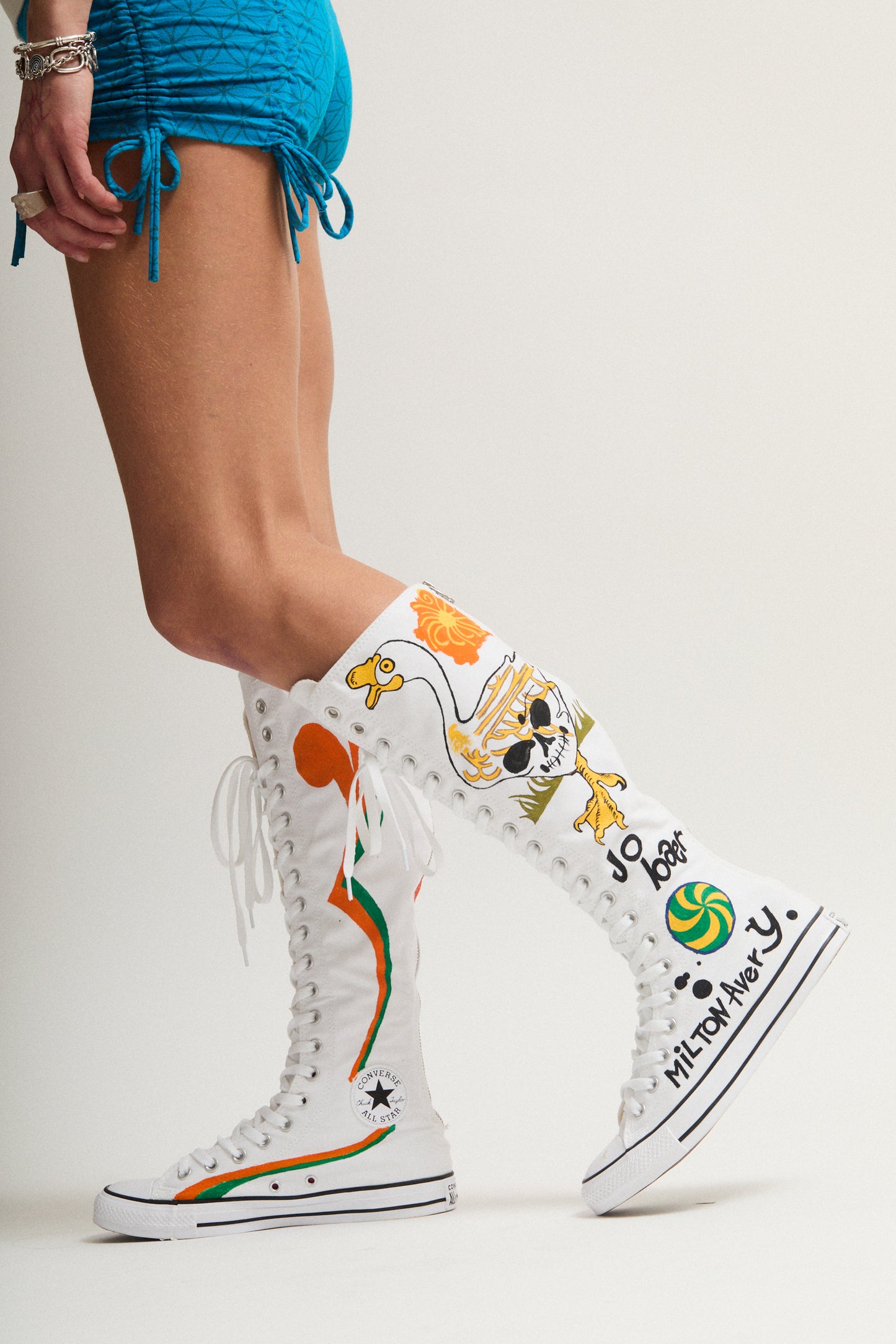 HAND PAINTED SHOES