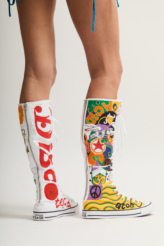 HAND PAINTED SHOES