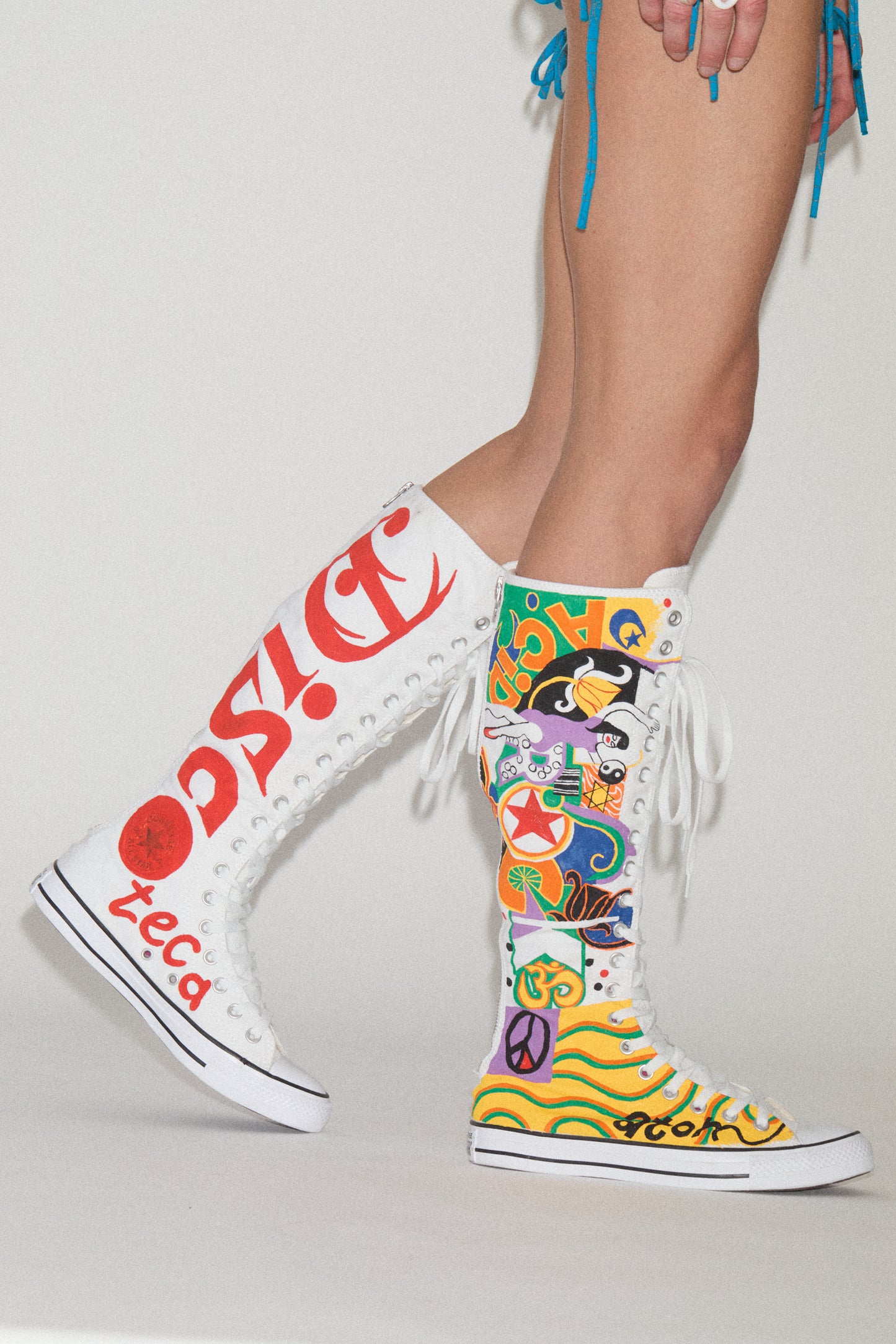 HAND PAINTED SHOES