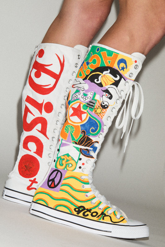 HAND PAINTED SHOES