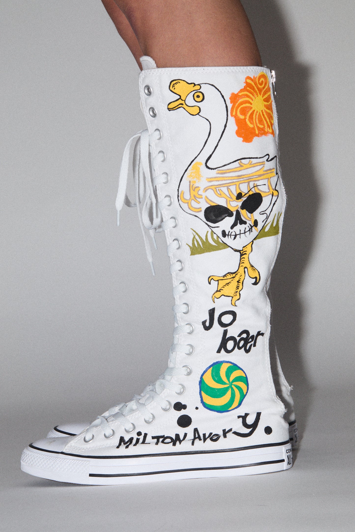 HAND PAINTED SHOES
