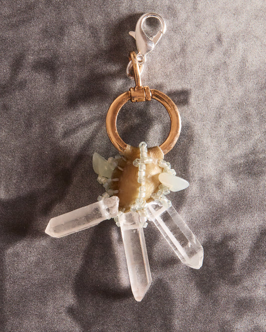 SHELL CLIP CRYSTAL