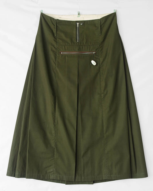 DARK GREEN SKIRT