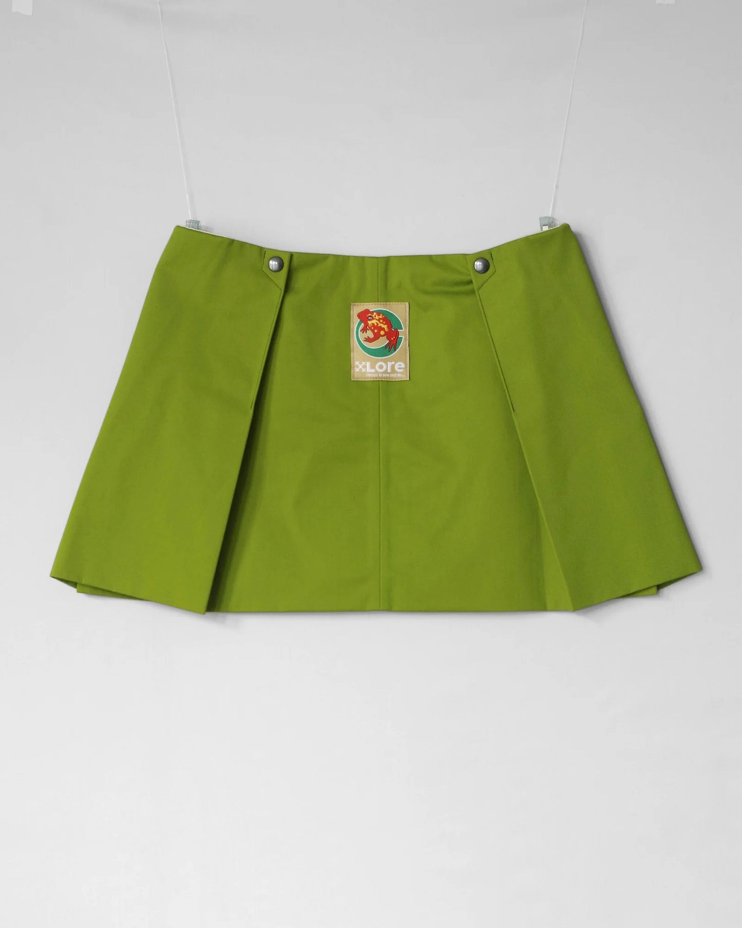 GREEN MINI SKIRT