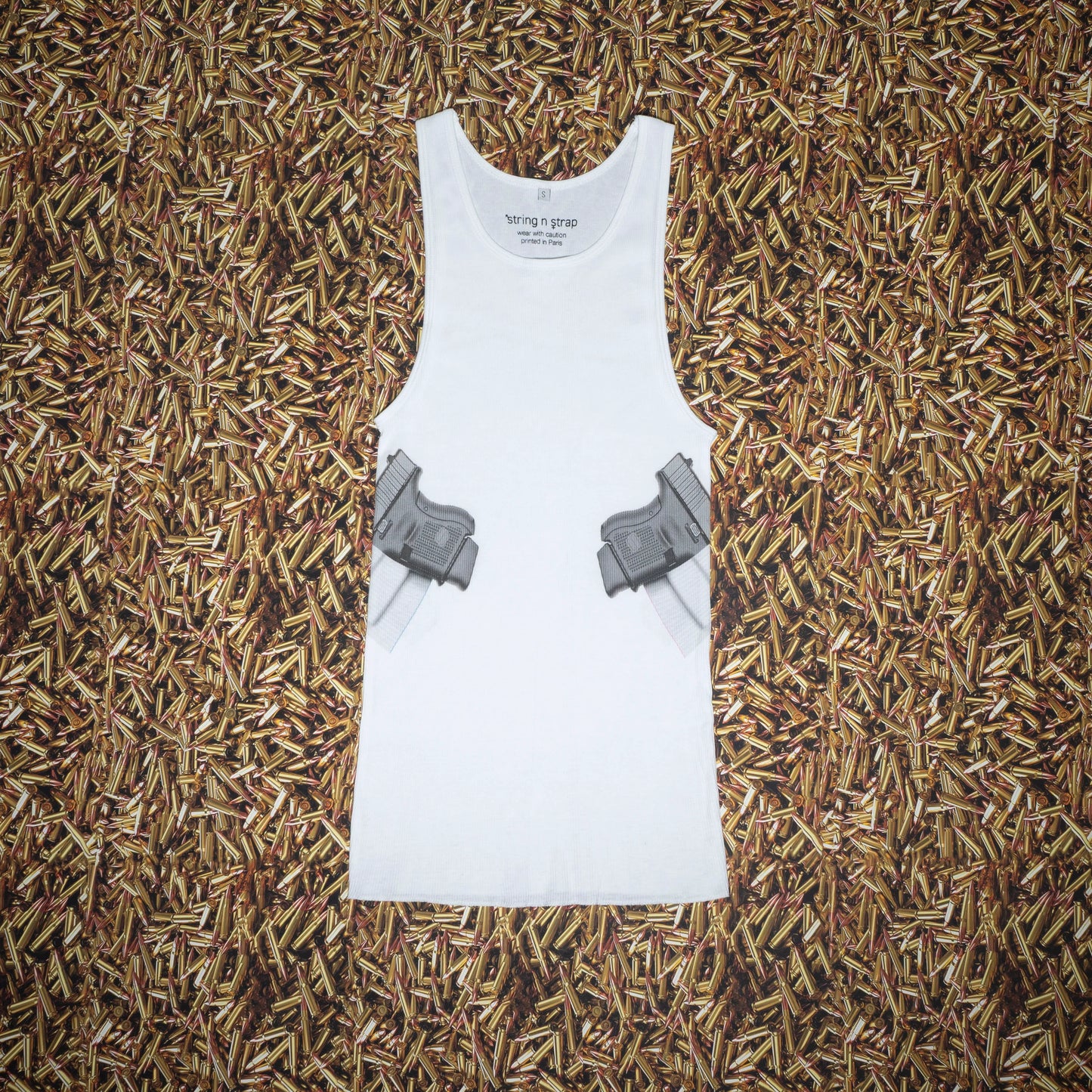 TWIN GLOCKS TANK TOP